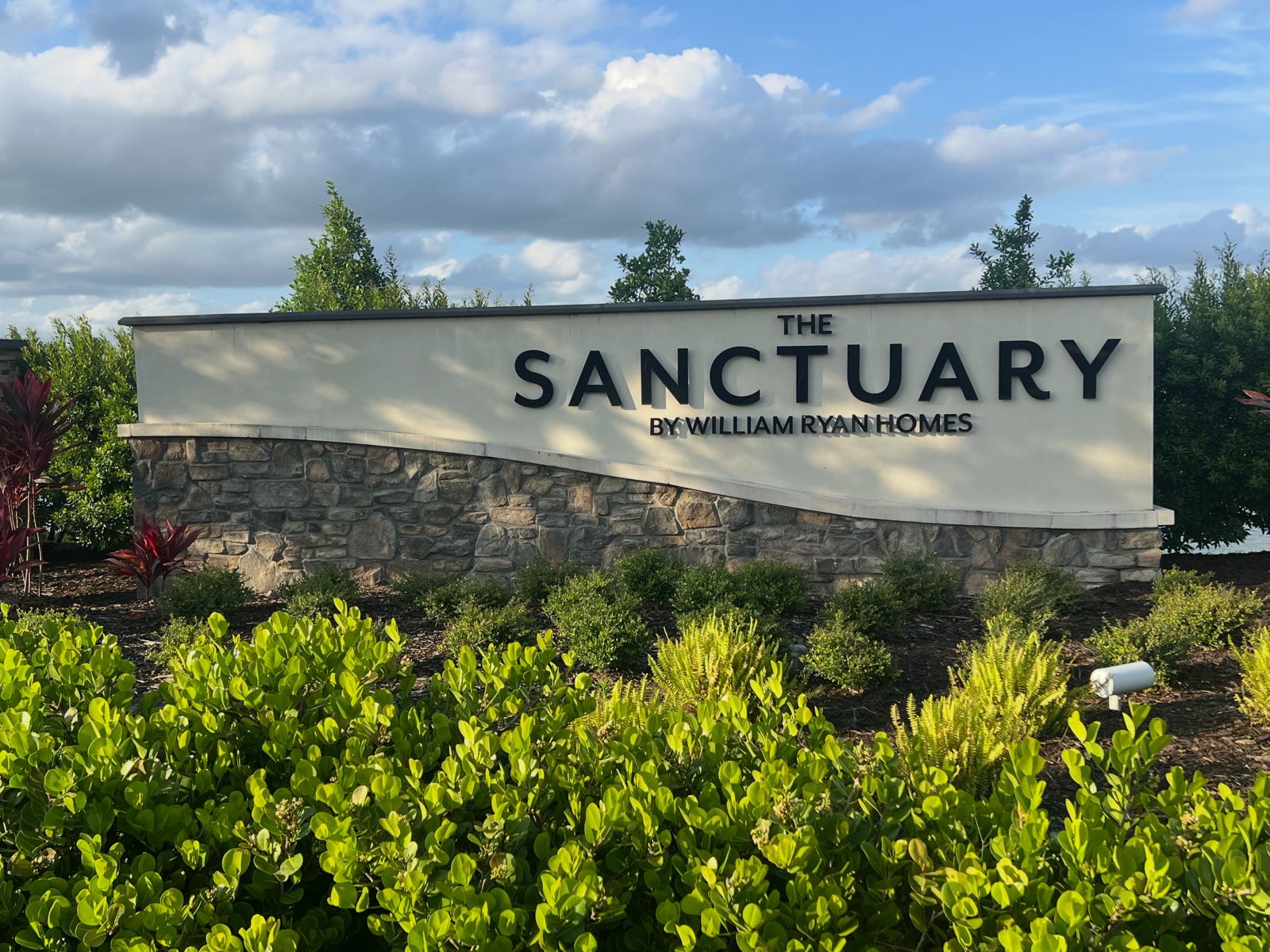 The Sanctuary monument — William Ryan Homes at Babcock Ranch