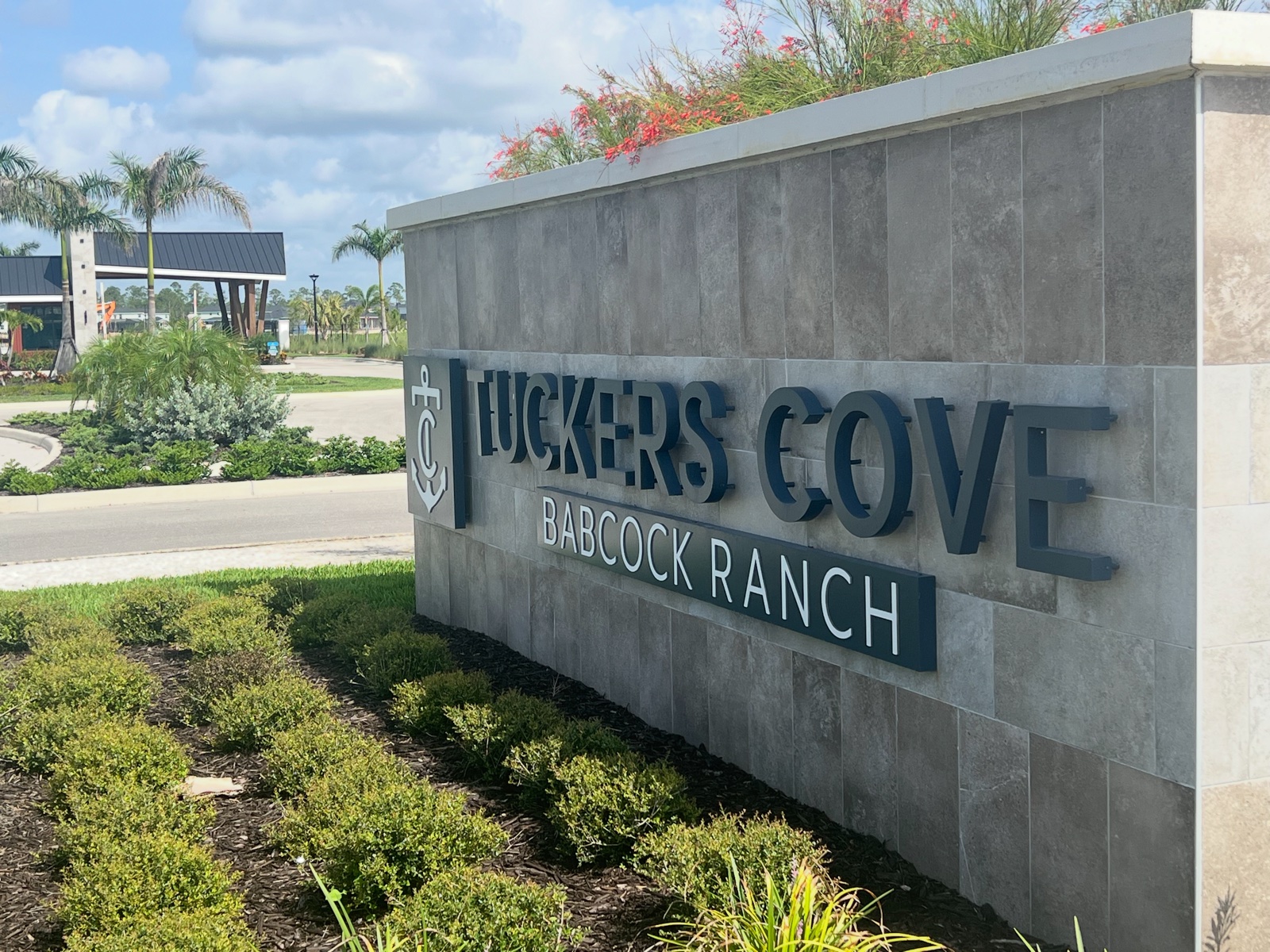 Tucker's Cove monument — Lennar at Babcock Ranch